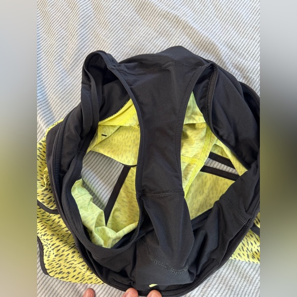 LULULEMON SIZE 10 SPEED SHORT/ Dottie dash yellow

Style W7A19S - Picture 9 of 11